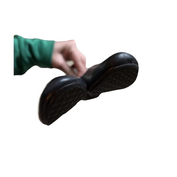 Women’s Taos Navy Blue Debut Shoes Size 8.5 Slip On Leather Heeled Flat - Picture 8 of 9